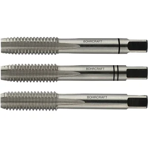 BOHRCRAFT Hand-Gewindebohrer-Satz HSSG DIN352 metrisches Linksgewinde M24