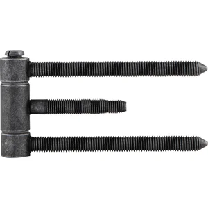 Steckband 3-teilig 18 mm, brandschutztauglich,Stahl verzinkt schwarz passiviert