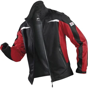 KÜBLER Ultrashelljacke Form 1141 schwarz/mittelrot XL