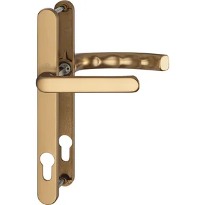 Drückergarnitur LIÈGE - Schmalschild 24 mm, Griff flach,67 - 72,bronze