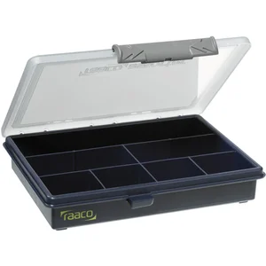 RAACO Sortimentkoffer Assorter 6-7 mit 7 fixen Fächern 175 x 143 x 32 mm