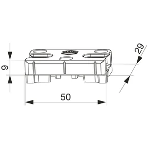 MACO Schließteil iS PVC 12/20-13, DECEUNINCK/WINSA, silber (96355)