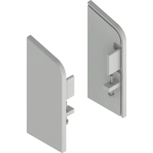 HELM 150 Abdeckkappe W Wandmontage links RAL 7035 lichtgrau