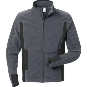FRISTADS Fleecejacke 4003 MFL grau/schwarz L