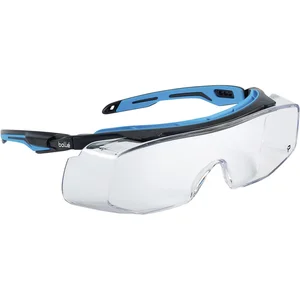 BOLLÉ Schutzbrille Tryon OTG Sichtscheibe klar, Rahmen Schwarz/Blau