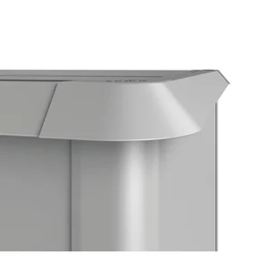 BIOHORT Schneckenschutz HochBeet 1,5 x 0,5 silber-metallic