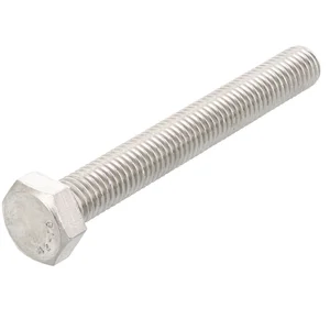 ISO4017 M10x120 Edelstahl A2-70 Sechskantschraube ohne Schaft