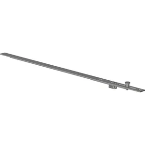 WINKHAUS Verlängerungsschiene V.AK.450-1, L=450 mm, 1 Schließzapfen, silber