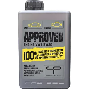 PHI OIL Leichtlaufmotoröl Approved Engine VWT 5W30, 1 Liter