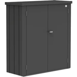 BIOHORT Terrassenschrank Romeo M dunkelgrau-metallic