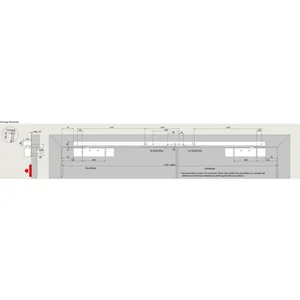 DORMAKABA Türschließer TS 98 XEA GSR-EMR2-V, EN 1-6, mit Gleitschiene, silber