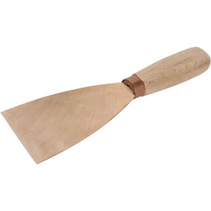 Schaberspachtel biegsam mit Holzheft Breite 60 mm