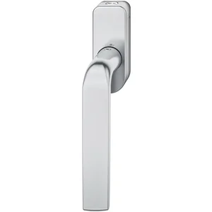 FSB Fenstergriff 34 1267 abschließbar ovale Rosette, Edelstahl matt