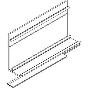 DORMA-Glas Muto 80/150 Sichtschutzbürste auf Maß Glas 8-10 mm grau
