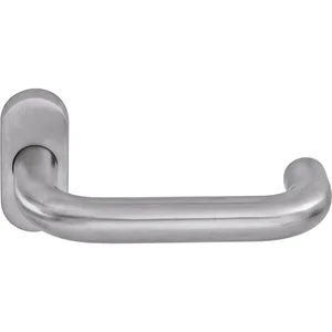 OGRO Drückerlochteil PREMIUM 8100 FS/6621 - mit Rosette, Edelstahl matt