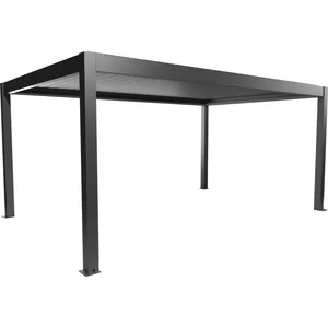 BIOHORT Pergola Gr. 5,5 x 3,5 dunkelgrau