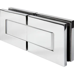 DORMA-Glas Duschtürband MORANO S1 XL 180° Glas-Glas, Messing glanzverchromt