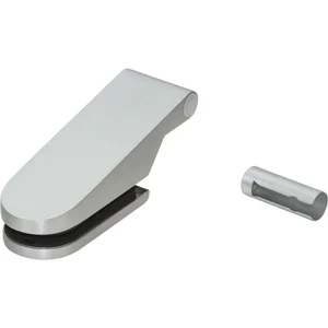DORMA-Glas Türband Flügelteil Studio Rondo 10.230, Glas 8 mm, silber eloxiert