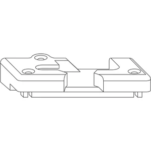 ROTO NT/NX Kipplager PVC 13V KBE/KÖMMERLING/TROCAL Zink silber links