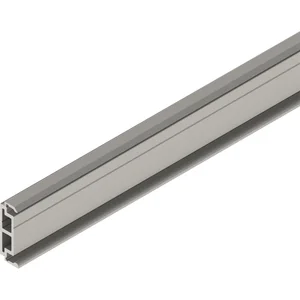 SOLIDO 100/HELM Abstandsprofil 9 mm auf Maß L=6000 mm Edelstahl-Effekt