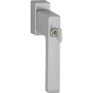 HOPPE Fenstergriff TOULON Sperrzylinder Secustik, VK 32-42 mm, Edelstahl Effekt