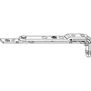 MACO Drehband oben DTuni, für Holz, 130 kg, silber (52702)