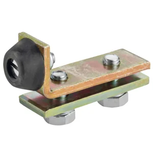 Schienenstopper HELM 1400 P Stahl verzinkt gelb