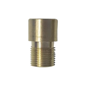 Türgucker-Verlängerung um 10 mm, f. Türgucker ø 12 mm, Messing blank
