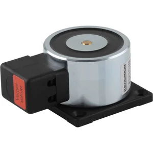 Haftmagnet mit Befestigungsplatte u. Anschlussklemme, Gr. 05, Stahl verzinkt