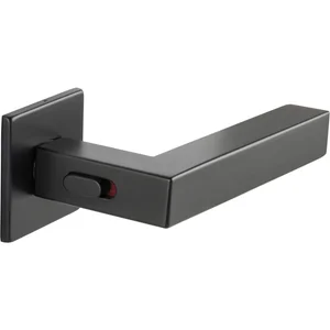 MARCHESI Drückerpaar SQUARE Smart Look, Türstärke 38-45 mm, Edelstahl schwarz