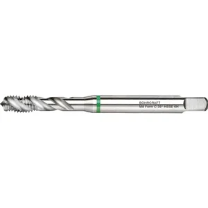 BOHRCRAFT Maschinengewindebohrer 40º RSP DIN371 M10 verstärkter Schaft Grünring