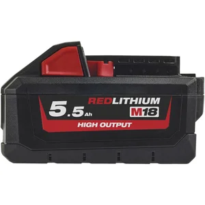 MILWAUKEE Akku / Ersatzakku M18 HB5.5 18 Volt / 5,5 Ah Li-Ion