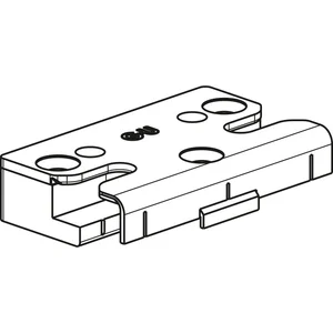 GU Schließplatte SE-Sicherheit für PVC, REHAU Euro Design, Stahl silber
