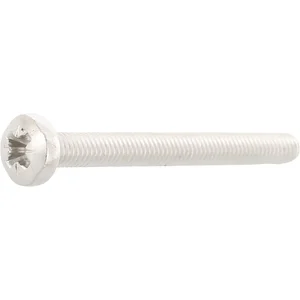 ~ISO7045 M 3x 6 Phillips Kreuzschlitz Edelstahl A2 Linsenschraube (DIN7985A)
