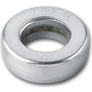 Kugellagerlaufring für Konstruktionsbänder Stift 16 mm, ø 27 mm, Stahl verzinkt