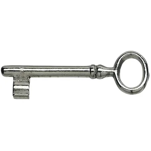 Keilbartschlüssel Tosisch, Sperre LB 4, vernickelt