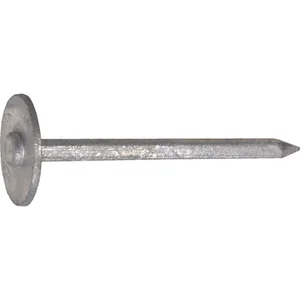 Leichtbauplattenstift 34x 80 mit aufgenieteter runder Scheibe metallisiert