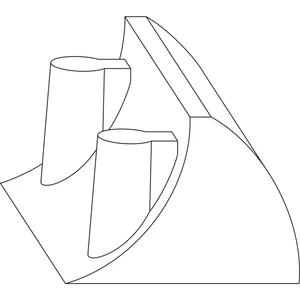MACO Ansteckende f. Drehsperrengehäuse Eurofalz 12L, 9V, 18-20 FT, grau (43747)