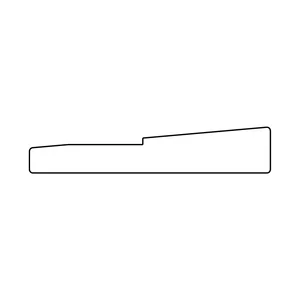 MACO Fiber-Therm Einschubprofil, Grundkörper 240, Hohlkammer mitte, L=1000 mm