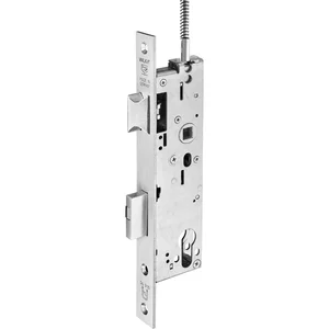 WILKA Rohrrahmenschloss 634Z Flachstulp mit Falle und Riegel, DM 40mm, Edelstahl