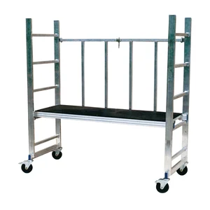 JUST Alu-Klappgerüst Nutzlast=150 kg Länge=1,70m Arbeitshöhe 3,00 m