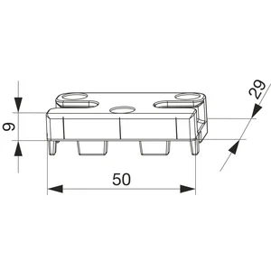 MACO Schließteil iS PVC 12/20-13, ALPHACAN/KBE/VEKA, silber (96883)