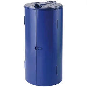 Wertstoffsammler rund 120 Liter blau