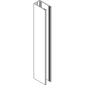 VITRIS Atrivant 80 Wandprofil Alu Silber L=2500 mm
