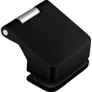 DORMA-Glas Türband Flügelteil Junior Office 11.238, 38,5 mm, Alu schwarz RAL9005