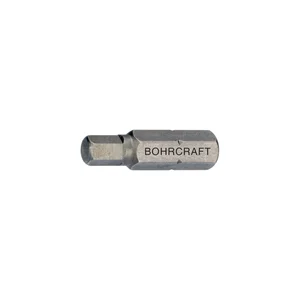 BOHRCRAFT Bit-Einsatz Code 6160 1/4"sechskant 4,0/25 mm Innensechskant