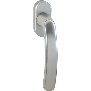 HOPPE Fenstergriff LUXEMBOURG - VarioFit, VK 7 x 32 - 42 mm, silber eloxiert