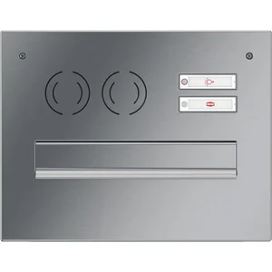 RENZ Frontplatte eckig, 360 x 280 mm, Stahl RAL 9016