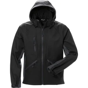 ACODE Softshell-Kapuzenjacke Windwear Farbe schwarz 52/54 (L)