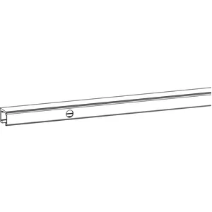 GU-966 Führungsschiene oben P1225, Aluminium silber eloxiert, L=3460 mm